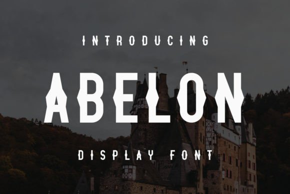 Abelon: A Stylish Display Font for Editorial Design