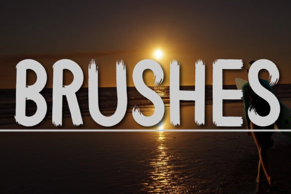 Brushes Font: Bold, Quirky Display Fonts for Makers