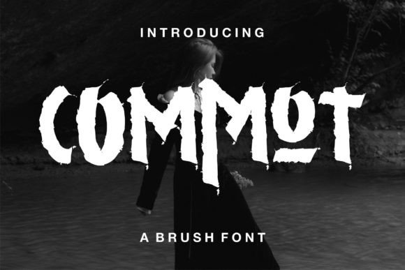 Commot: A Brush Display Font That Elevates Your Brand