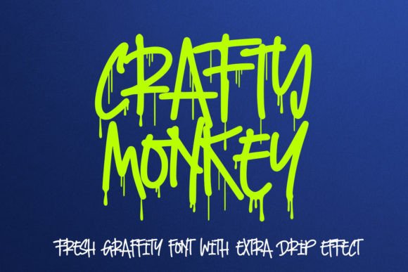 Crafty Monkey: The Urban Display Font You Need