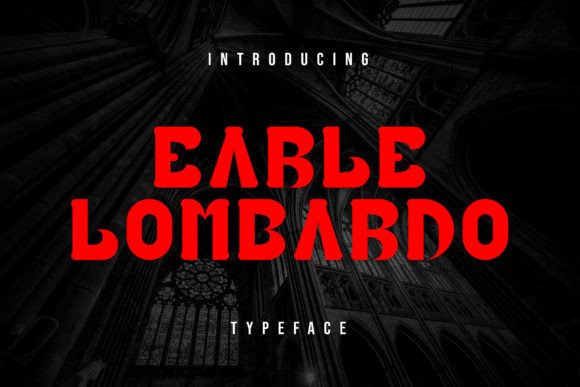 Earle Lombardo: A Sharp, Modern Display Font for Designers
