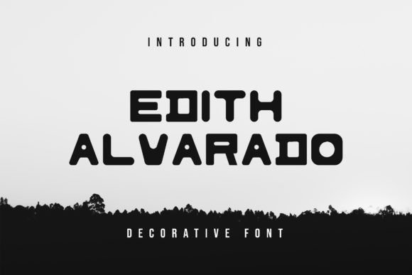 Edith Alvarado: A Modern Display Font Worth Downloading