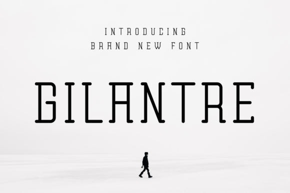 Gilantre Display Font for Modern Web Design