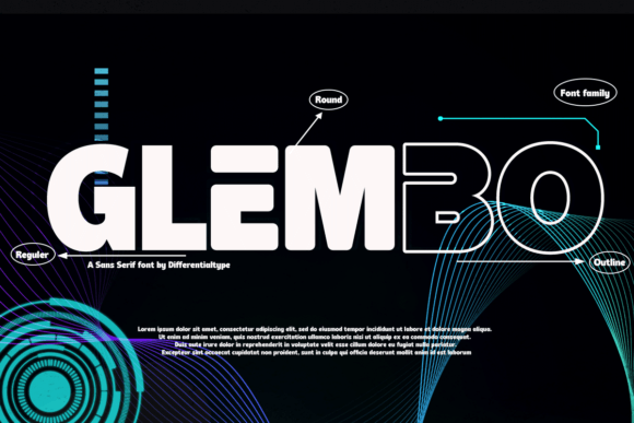 Glembo: A Bold Sans Display Font for Editorial Clarity