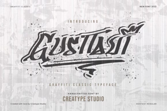 Gustavi: A Modern Urban Display Font for Creative Branding