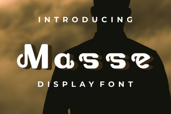 Masse: A Quirky Display Font for Editorial Charm