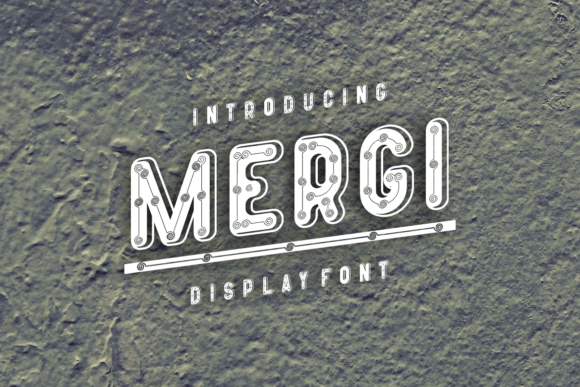 Mergi Display Font for Editorial Calm and Creative Clarity