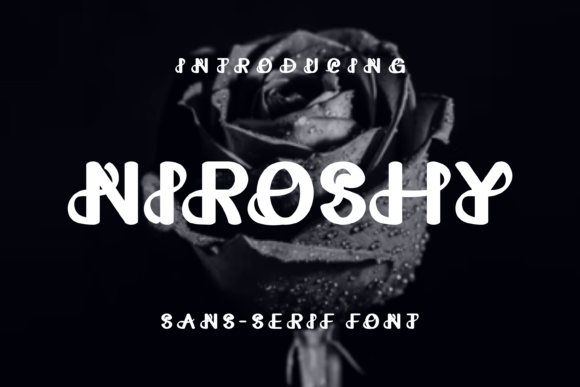 Niroshy Display Font for Bold, Memorable Branding