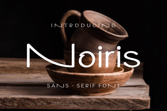 Noiris Display Font for Handmade Creators