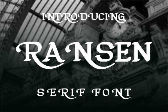 Ransen Display Font for Bold, Memorable Branding