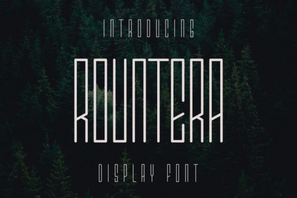 Rountera: A Standout Display Font for Scroll-Stopping Marketing