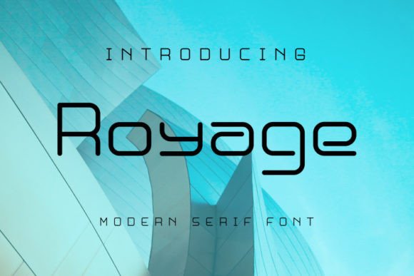 Royage: A Modern Display Font for Editorial Calm