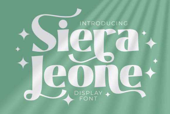 Siera Leone Display Font for Bold Creative Campaigns