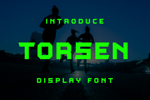 Torsen Display Font for Editorial Design