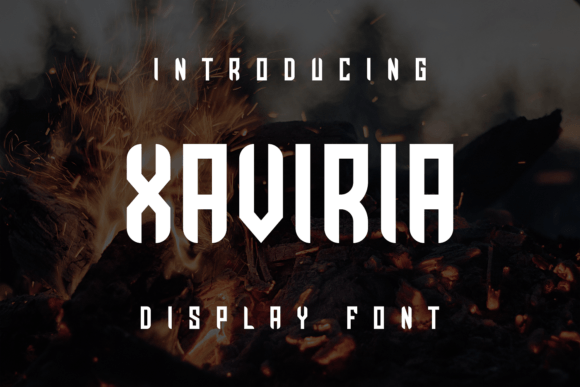 Xaviria Font: A Modern Display Font for Bold Campaign Visuals